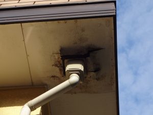 ドレン排水の劣化