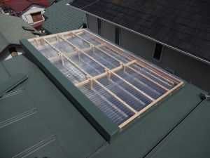 横浜市南区｜屋根造作施工後