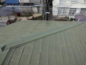 屋根カバー施工前