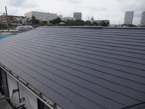 屋根塗装施工後