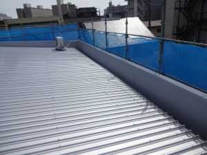 パラペット仕上がり