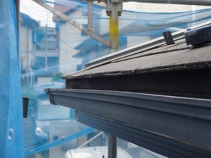 雨樋の施工前