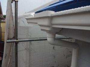 川崎市宮前区の雨樋交換工事