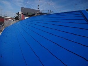 川崎市宮前区の屋根塗装工事