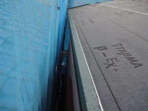 軒先唐草の取付け