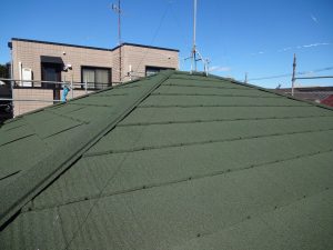 川崎市中原区の屋根葺き替え工事