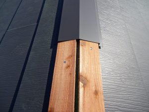 棟板金の取付け