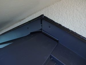 雨押えコーキング施工