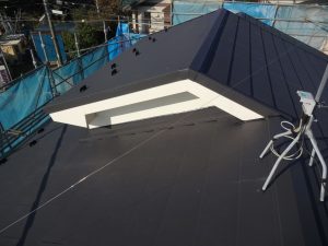屋根葺き替え工事の施工後