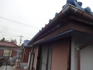 雨樋交換の施工前