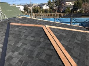 木下地の取付け