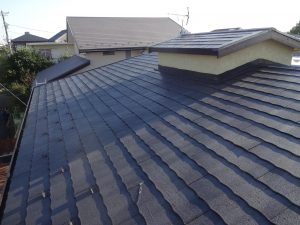 劣化したスレート屋根