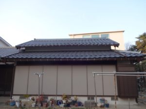 川崎市中原区の屋根葺き替え工事