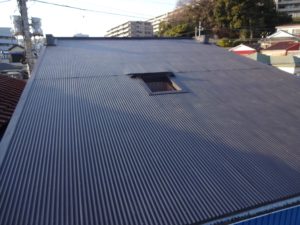 横浜市磯子区｜屋根カバー施工後