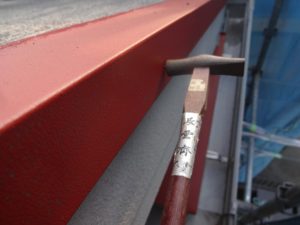 屋根釘補修