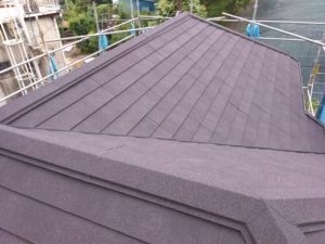 横浜市保土ヶ谷区の屋根カバー工事の施工後