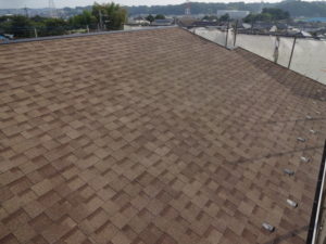 横浜市都筑区の屋根カバー工事の施工後