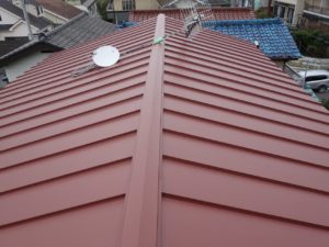 横浜市戸塚区｜立平葺き