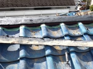 漆喰の土台形成