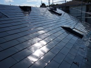 横浜市青葉区｜ガルバリウム鋼板塗装後