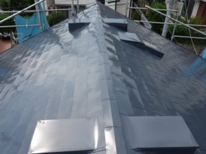 ガルバリウム鋼板の塗装