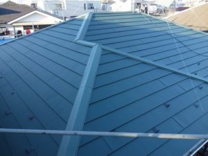 川崎市中原区の屋根カバー工事