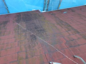 屋根材のコケや汚れ