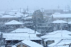 屋根の積雪