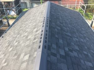 リッジウェイ葺き仕上がり