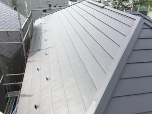 施工後の屋根
