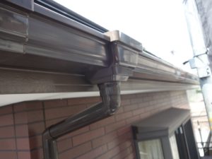 雨樋交換施工完了