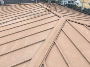 屋根葺き替え施工前