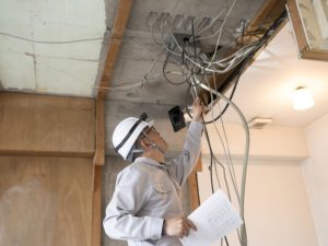 配線の点検