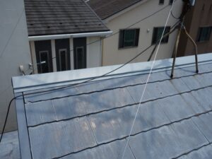 棟板金の施工後