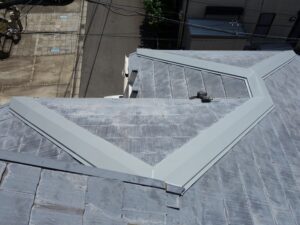 川崎市高津区の棟板金交換工事