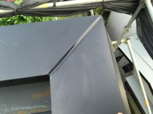 笠木のコーキング