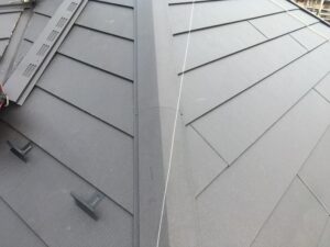 棟板金仕上がり