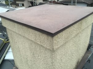 飾り煙突施工前