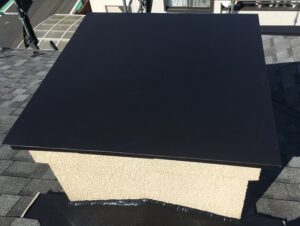 飾り煙突板金カバー