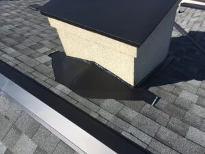 飾り煙突板金仕上げ