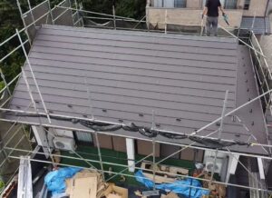 ガルバリウム鋼板屋根