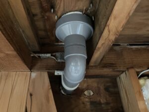 ドレン配管補修後