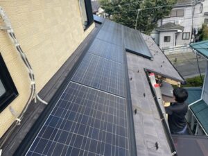 太陽光パネル施工前