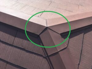 棟コーキングの劣化