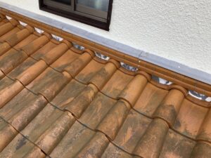 壁取合い漆喰施工前