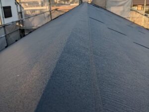 棟板金の取付け