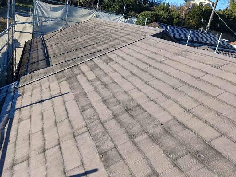 屋根カバー施工前