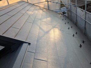 屋根カバー工事施工後