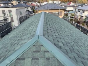 横浜市金沢区の屋根カバー工事の施工後