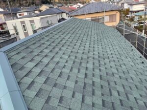 大屋根施工後